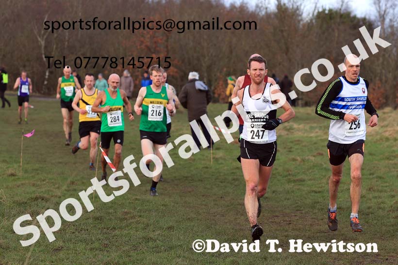 Mens 35 to 64, 2024 NEMAA Cross Country Champs., Wallsend. Photo: David T. Hewitson/Sports for All Pics